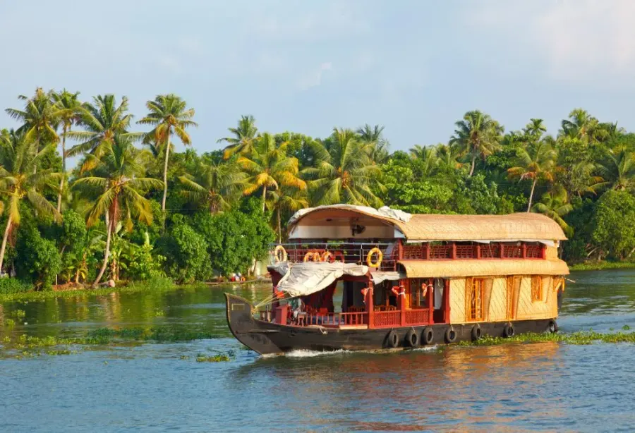 Backwaters en strand van Kerala – India – foto 1