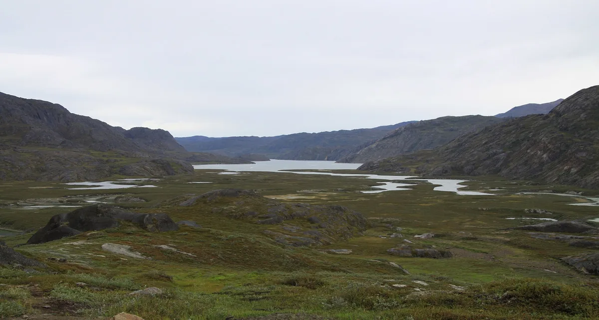 Maligiaq fjord in summer 2010 (2) – Groenland landscape