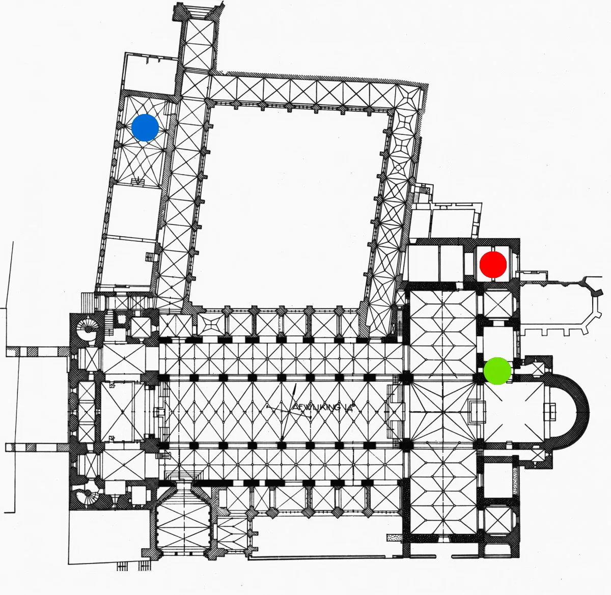 Locaties schatkamer St-Servaaskerk – Jordanië