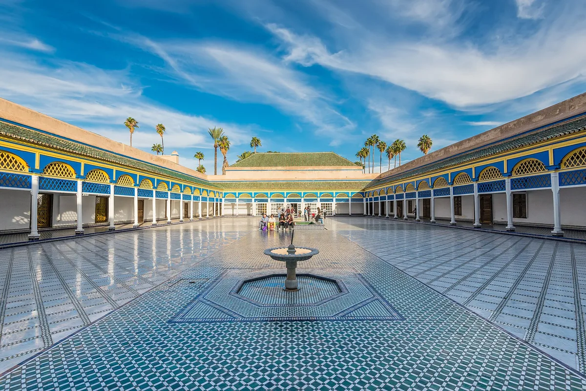 Bahia Palace large court – Bahiapaleis