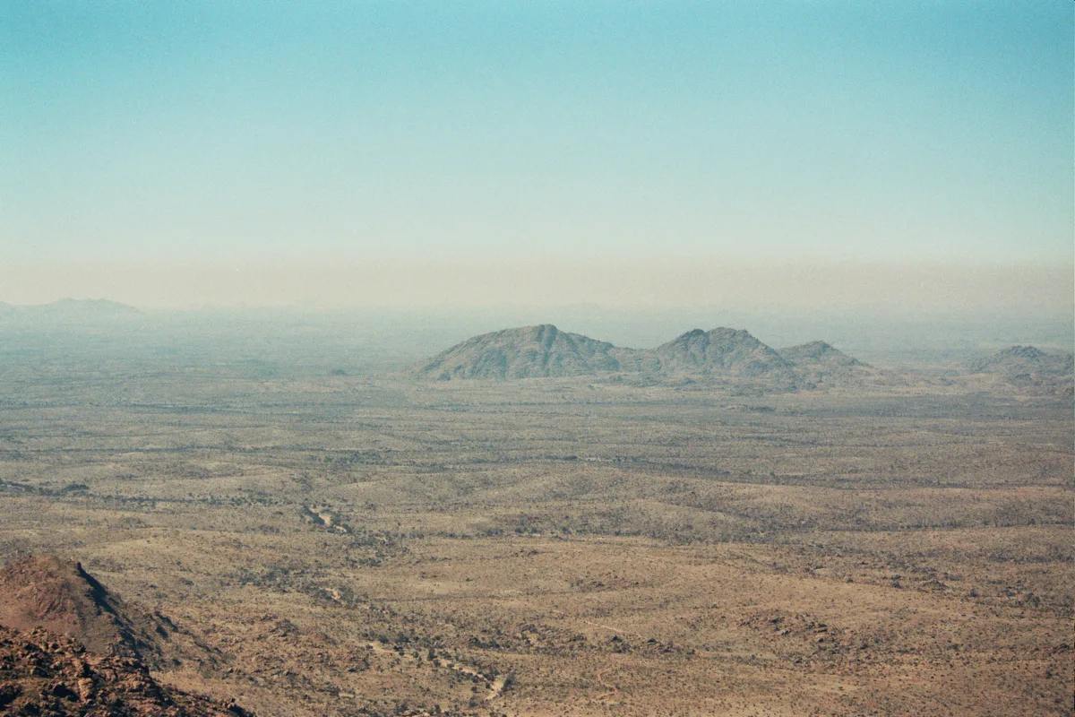GAM - Namibian escarpment landscape from Gamsberg Pass, Nami – Namibië landscape