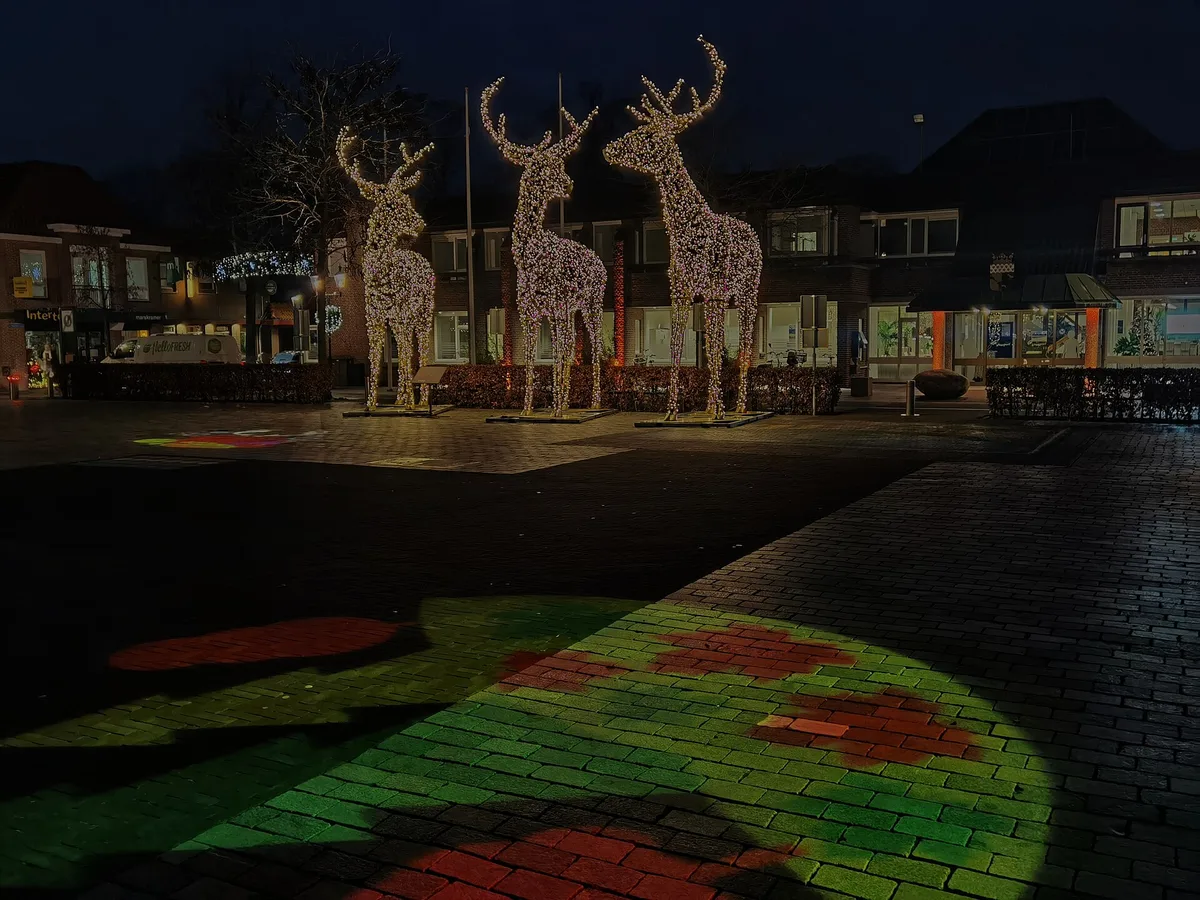 Nunspeet met Kerstverlichting - Nunspeet with X-mas Illumina – Nunspeet
