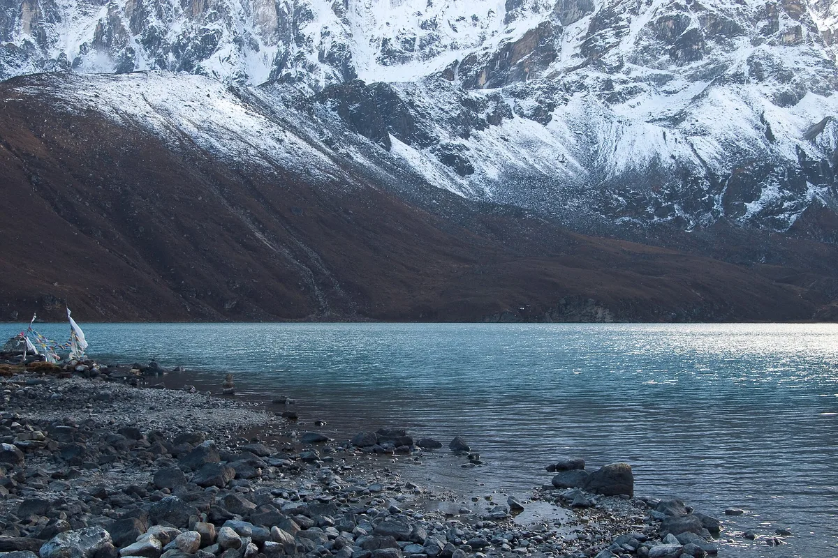 Gokyo Lakes, Dudh Pokhari, Coastline, Nepal, Himalayas – Nepal coastline