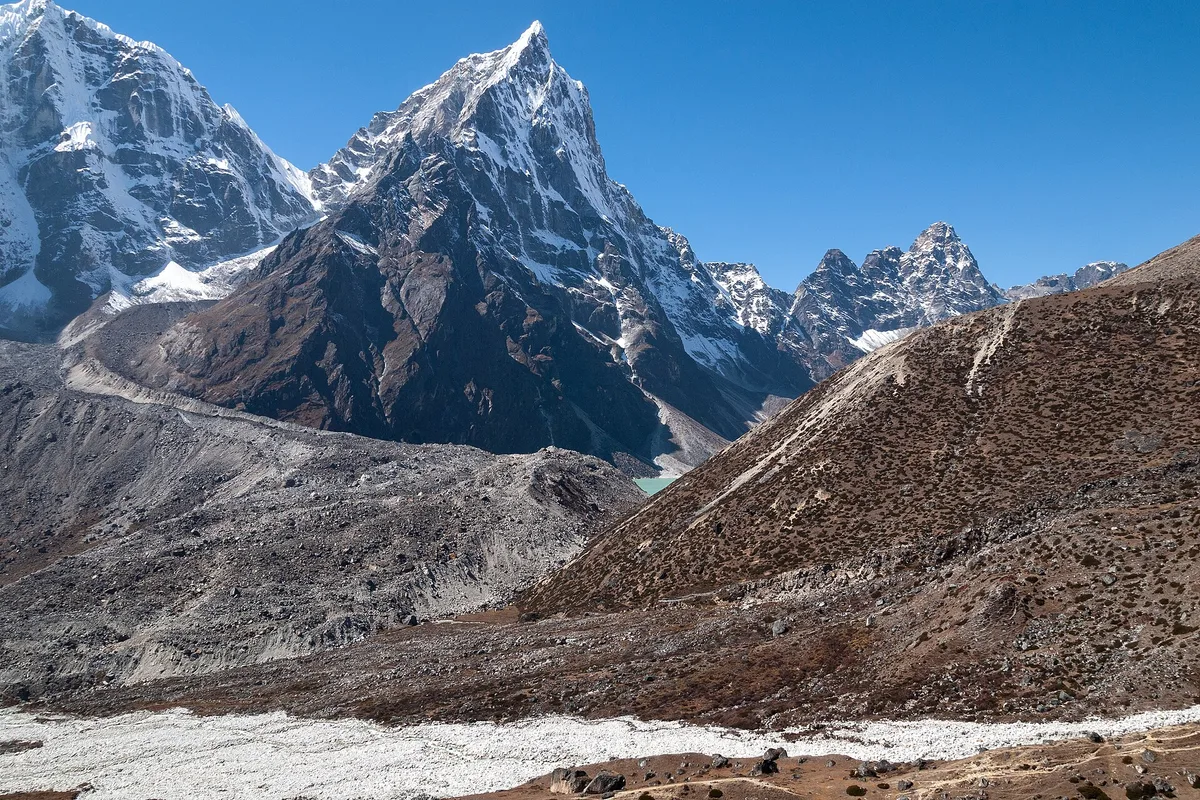 Cholatse Peak, Nepal, Himalayas – Nepal landscape