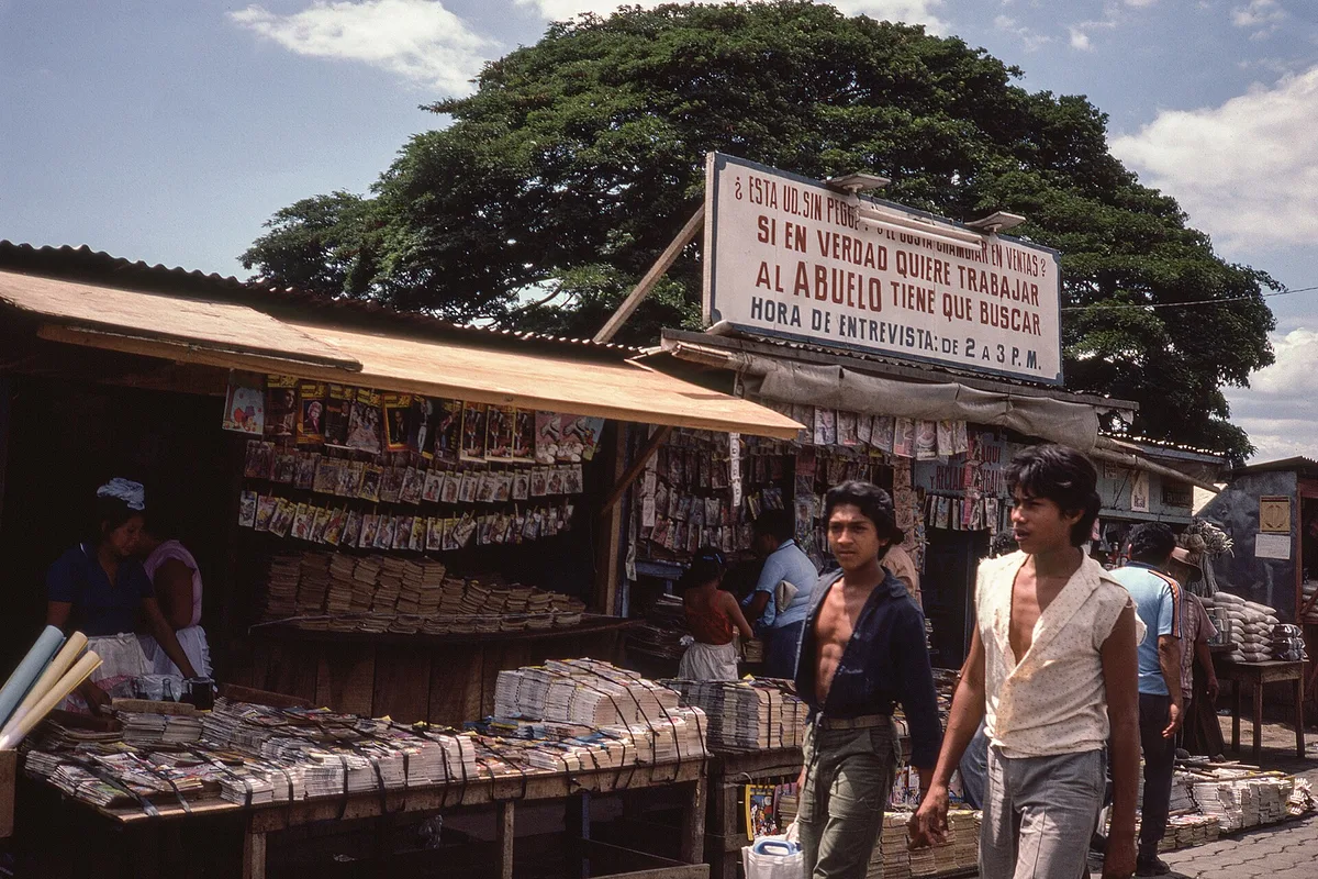 Nicaragua 1984 - Managua - Mercado Oriental 2 – Nicaragua