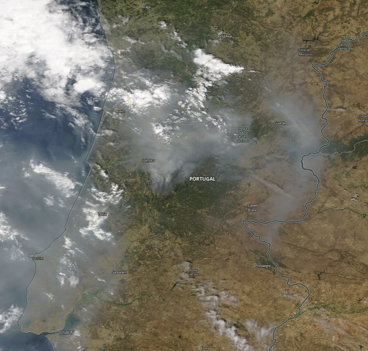 18 June 2017 Portugal Wildfires – Midden-Portugal