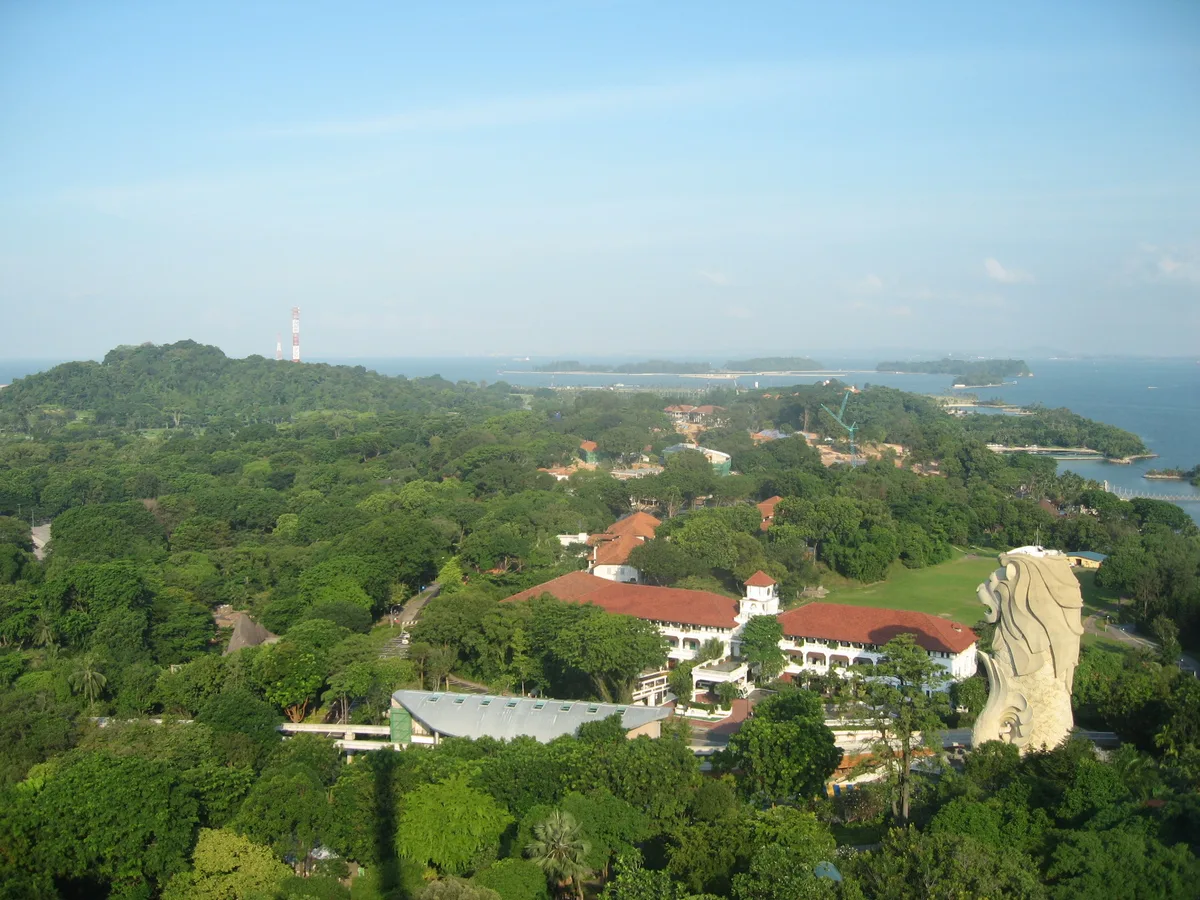 Sentosa viewed from the Carlsberg Sky Tower, Singapore - 200 – Sentosa