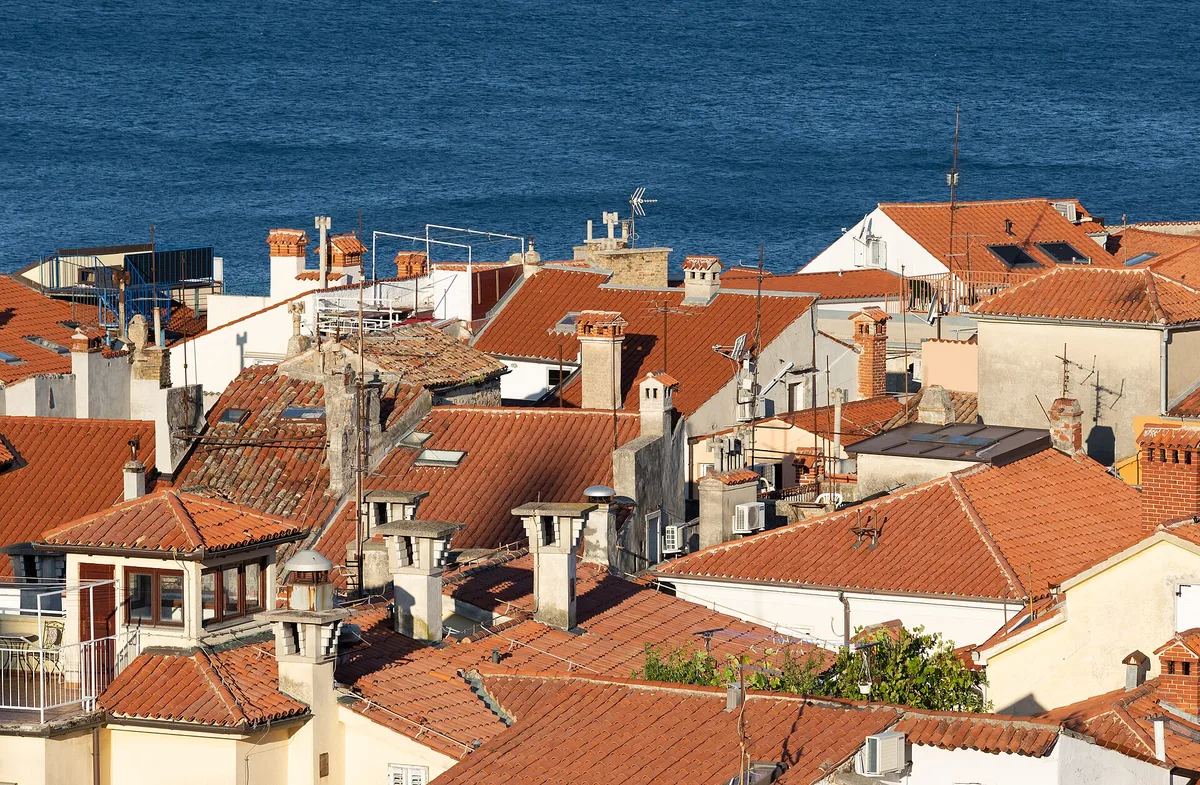 View to Piran from St. George's Parish Church, Piran, Slovenia 10 – Slovenië