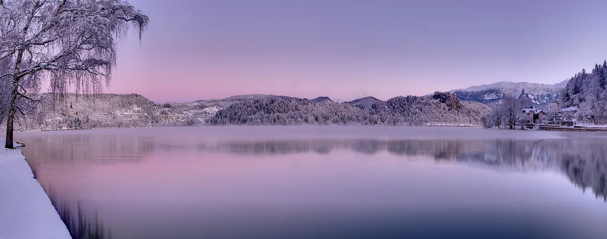 Panorama Bled 01 – Meer van Bled