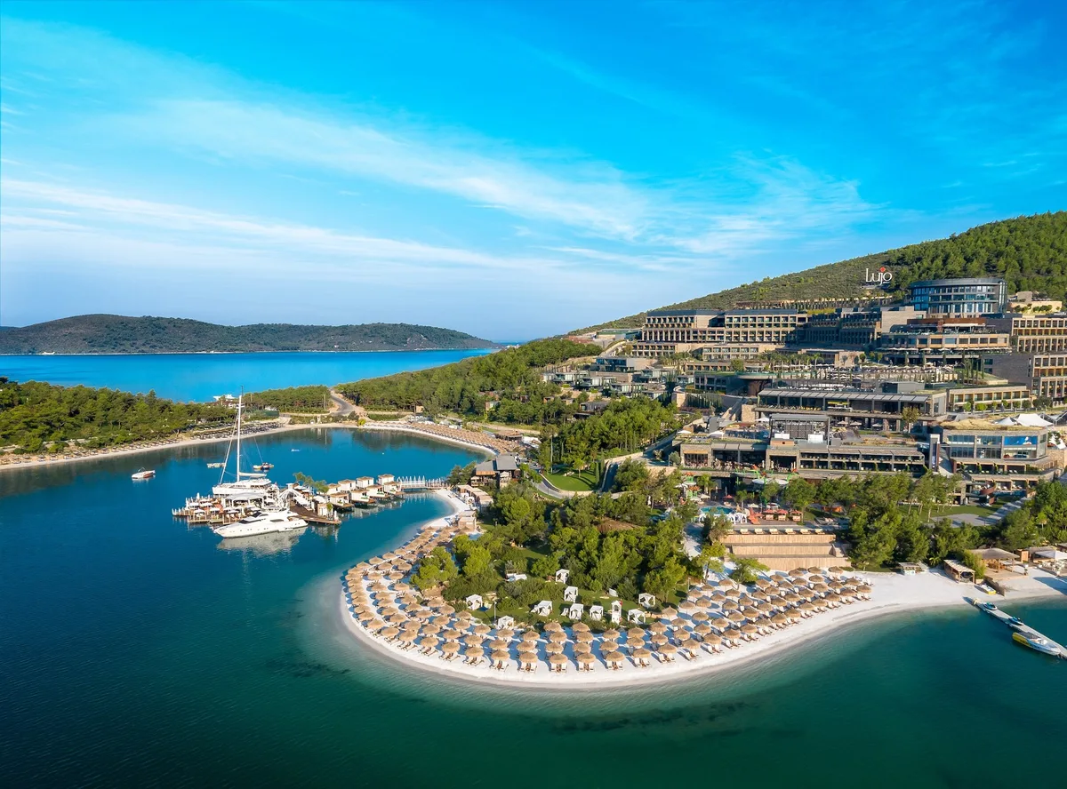 A beautiful Turkish weather view from Bodrum, Muğla – Turkije