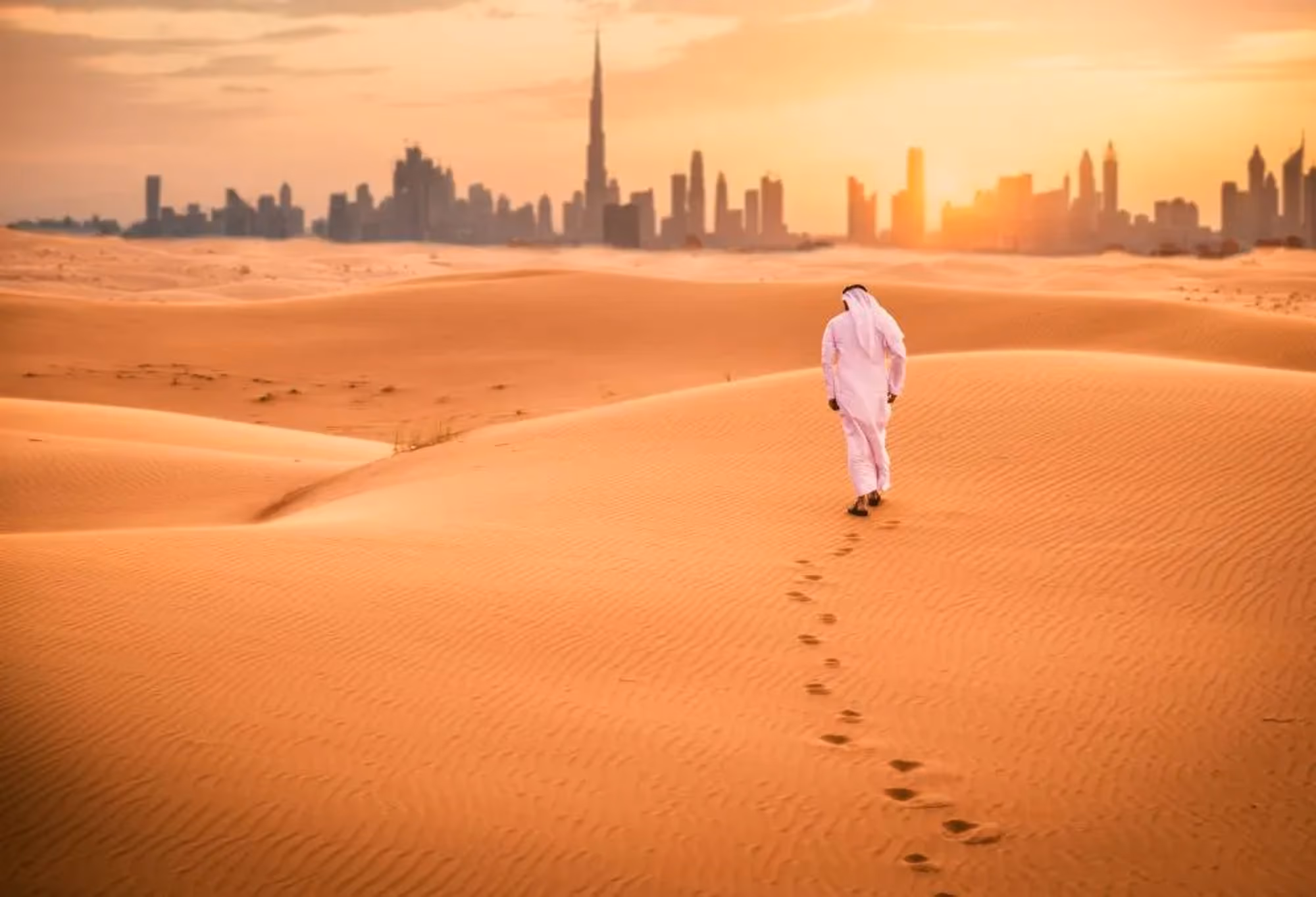 Dubai, moderne stad en oneindige woestijn – vakantie Verenigde Arabische Emiraten
