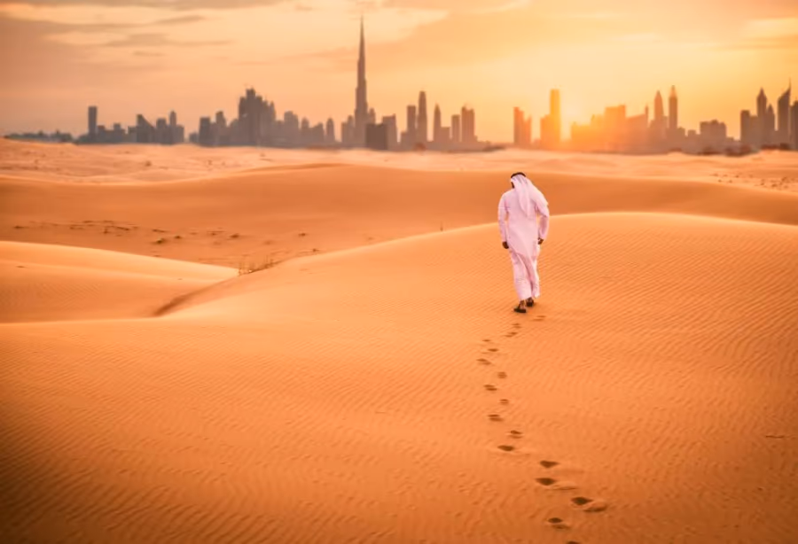 Dubai, moderne stad en oneindige woestijn – Dubai / Emiraten