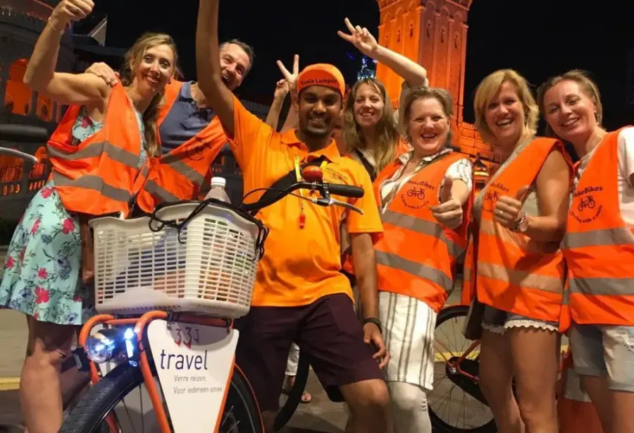Fietsen in Kuala Lumpur – Maleisië – foto 1
