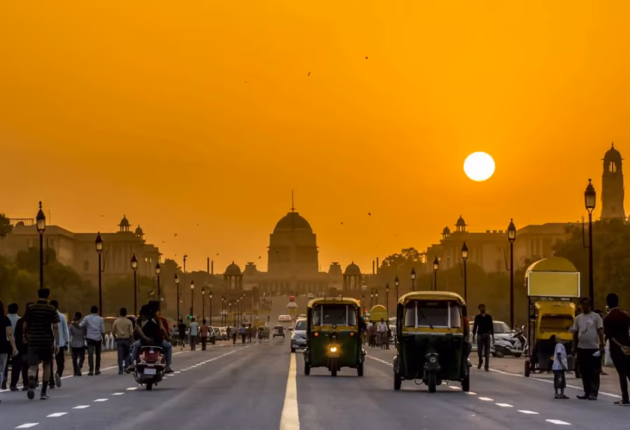 Fietsen door Old Delhi – India