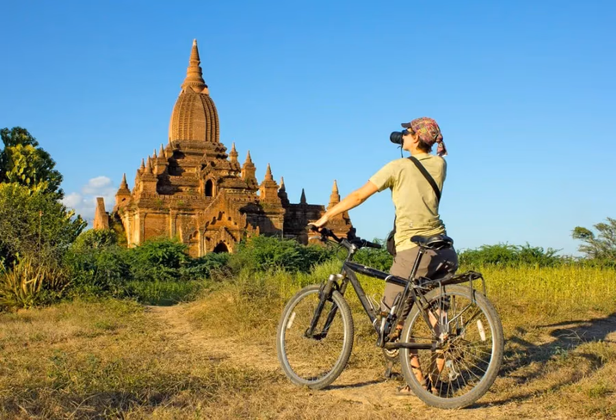 Fietsen in Bagan – Myanmar
