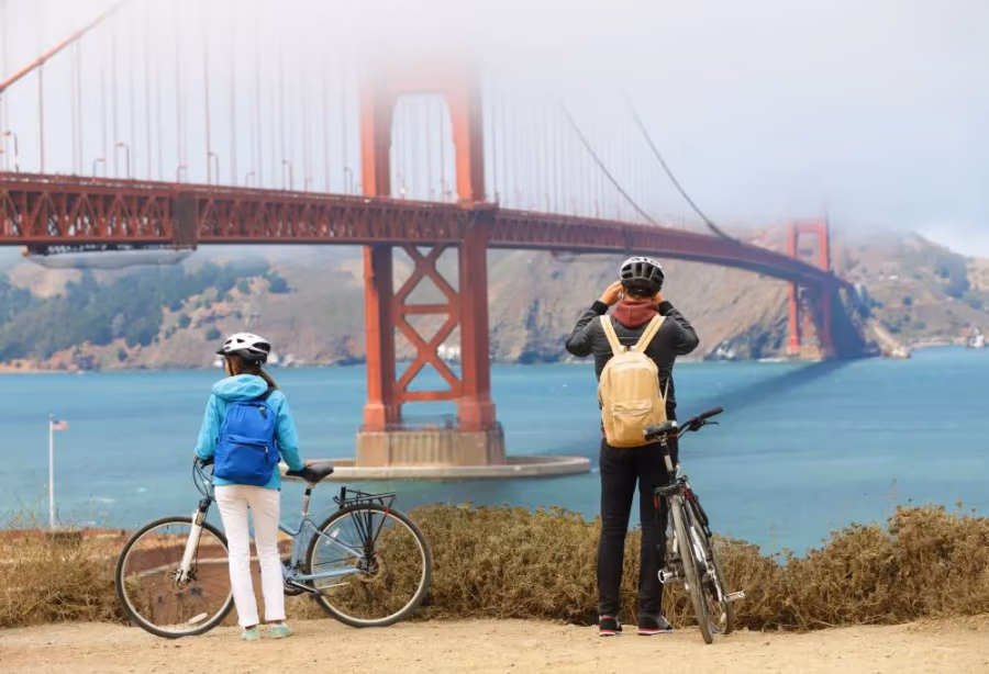 Fietstocht Golden Gate Bridge – Amerika