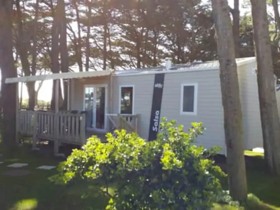 Location mobilhome de propriétaires sur camping bord de mer (options non – FRANKRIJK – foto 2