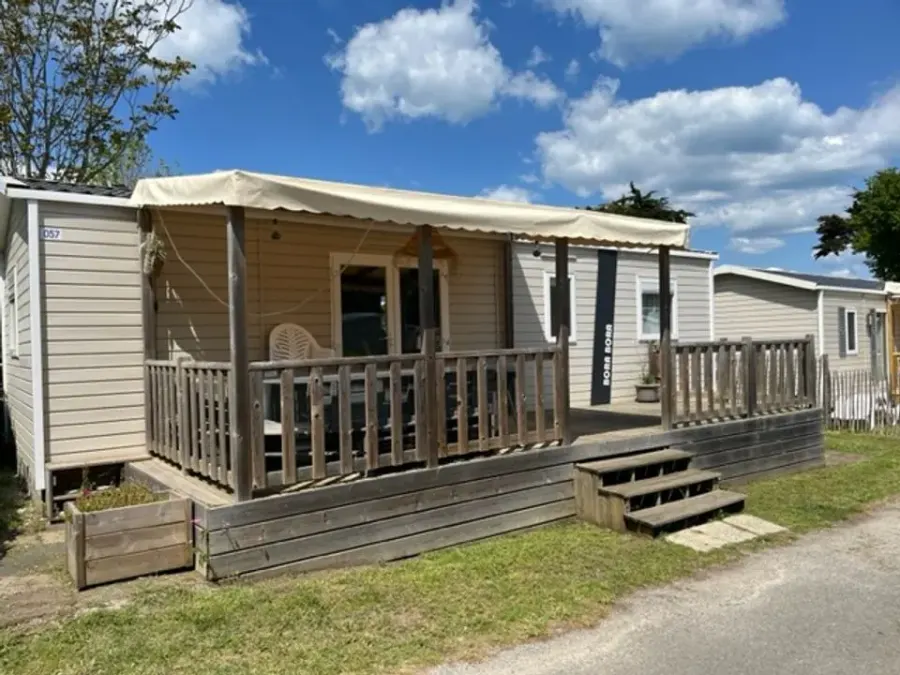 Location mobilhome de propriétaires sur camping bord de mer (options non – FRANKRIJK – foto 6