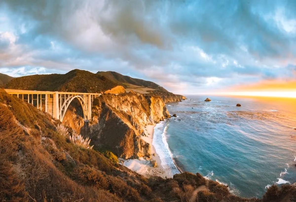 Pacific Coast & Red Rocks