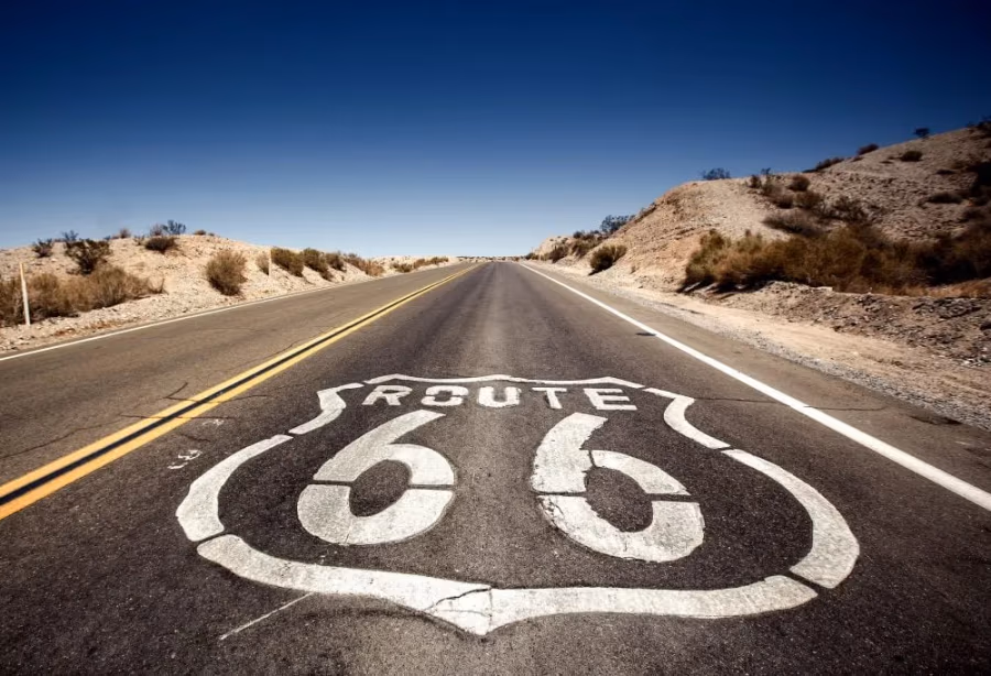 Panoramische Route 66 – Amerika