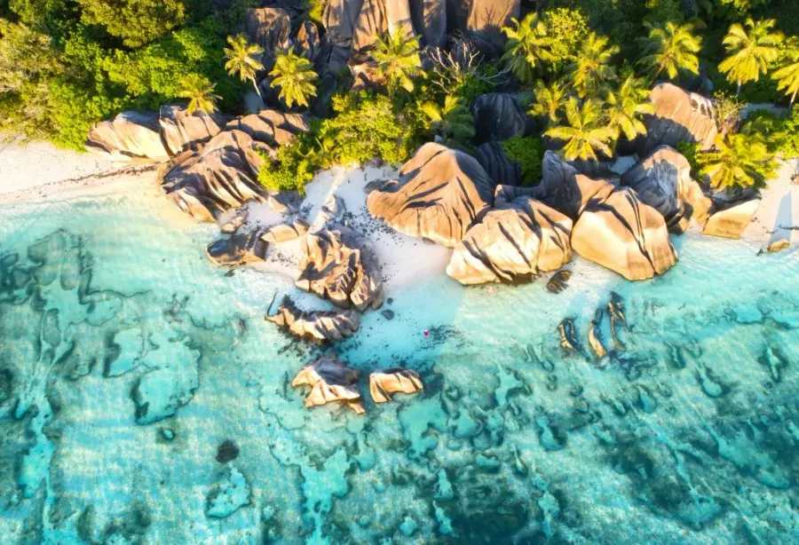 Stranden en eilanden van Mahé, Praslin en La Digue – Seychellen – foto 1